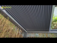 4x6m SAP-200 Retractalbe aluminium pisau pergola