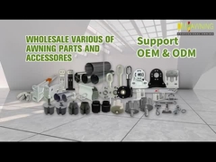 Perangkat keras awning yang bisa ditarik