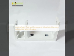 Bagian-bagian dan komponen dari awning U Brackets, Aluminium Awning Wall Mount Brackets