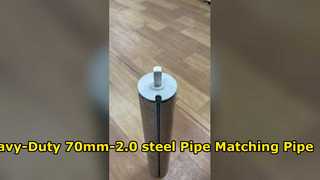 Colokan Pipa Pencocokan Pipa Baja 70mm-2.0 Tugas Berat
