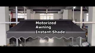 Tenda Lengan Ditarik Kanopi Kaset 580 Setengah