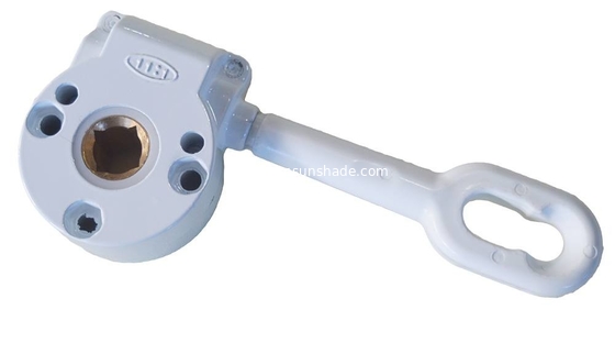 Heavy Duty Manual Awning Gear Box Untuk Retractable Canopy Awning Toldo Vertical Aluminium Fishing Butt Caps Alloy Tembaga