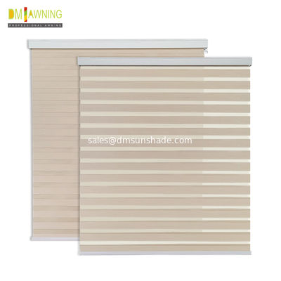 Tirai roller zebra penutup matahari listrik