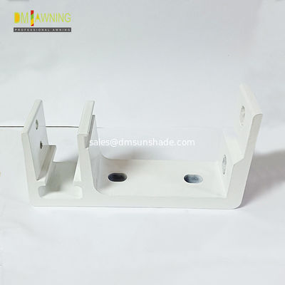Bagian-bagian dan komponen dari awning U Brackets, Aluminium Awning Wall Mount Brackets