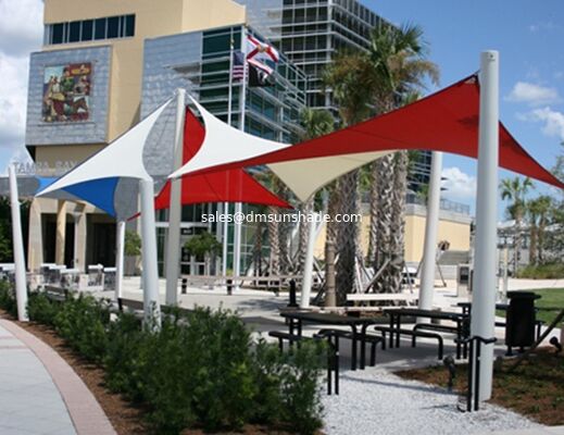 Grosir -Resistant Sun Shade Sails Outdoor Patio Taman dengan Hardware Kit of Sunsail