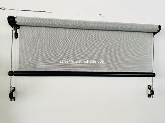 Aluminum Drop Arms Manual Retractable Window Awning/ Commercial Awning