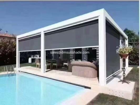 Windroof Zip trcak blind kit Chain Operated solusi tahan lama untuk aplikasi komersial dan Windows penutup