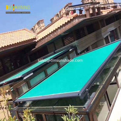 Balkon Pintu atap yang bisa ditarik Aluminium Pintu atap yang bisa ditarik Pintu atap konservasi