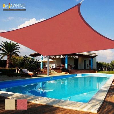 Kolam renang Sun Shade Sail Shade Sail Tents HDPE Mobil Sun Shade